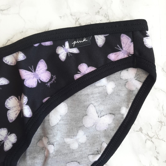 PINK VS NO-SHOW COTTON BIKINI - Picture 2 of 9